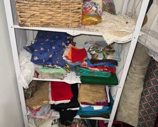 Misc fabric pieces sold by the pound.