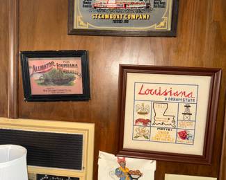 Louisiana wall art
