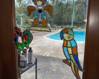 Stained glass sun catchers