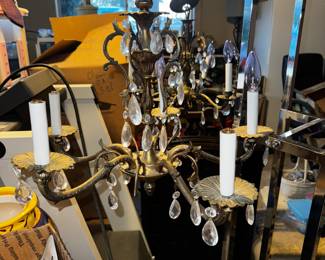 Antique hanging chandelier #1