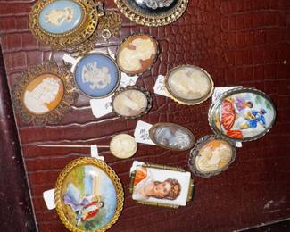 Antique and vintage cameos