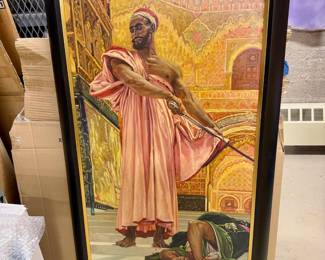 $200 - Framed art - Oil painting from set of Fargo TV series