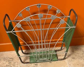 Art Deco Magazine Rack 