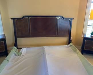 King headboard and frame