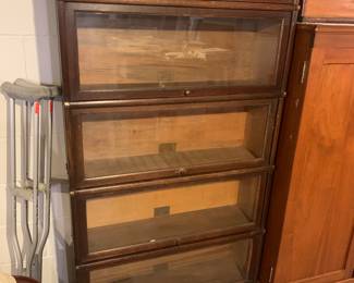 Lawyer’s stacking bookcase - The Globe Wernicke Co