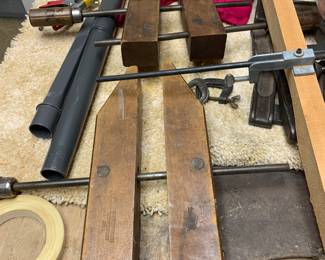 Wooden furniture clamps/vises