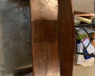 Antique Buckboard wagon seat.