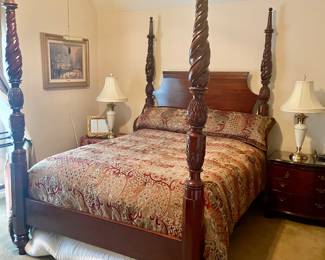 Sleep number queen bed