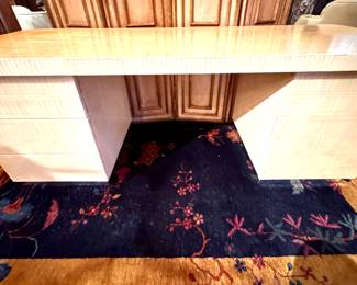 Chinese Art Deco Peking Rug. Measures 4' x 6' 9". Photo 1 of 4. 