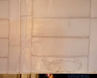 Art Deco Tesselated Bone Desk and Spoon Back Chair Set. Desk Measures 72" W x 24" D x 27.5" H. Chair Measures 23" W x 27" D  with 17" Seat Height. Photo 4 of 8. 