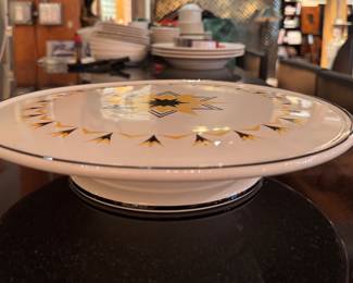 Vintage German Cake Stand. Measures 13" D x 2.5" H. Photo 1 of 3. 