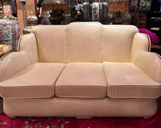 Harry & Lou Epstein Art Deco Cloud Suite -- Sofa and Two Chairs. Sofa Measures 66" W x 32" D x 34" H. Photo 1 of 6. 