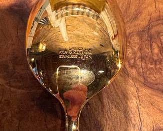 Mikasa Prisma Crystal Gold 5-Piece Flatware Set by Larry Laslo.  14 Placesettings of Each.  Photo 2 of 2. 