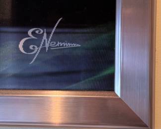 Orchid Hologram Artwork. Measures 56" H x 46" W. Photo 2 of 2.