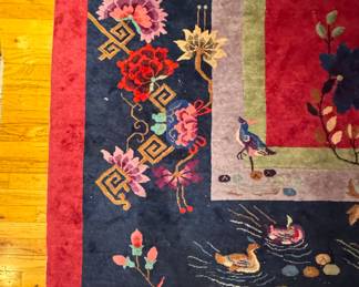 Art Deco Peking Rug. Measures 18' 8" x 11' 10". Photo 2 of 2. 