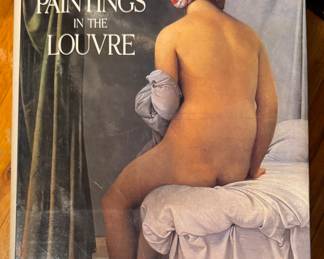Paintings In The Louvre by Lawrence Gowing Coffee Table Book. 