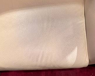 Art Deco Sofa with Channel Sides. Some Wear & Tear on Right Facing Cushion and Side of Sofa. Measurements to Come. Photo 7 of 7.