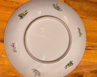 Antique Chinoiserie Famille Noire Plate & Stand - 2 Available. Each Plate Measures 18" D. Photo 2 of 2. 