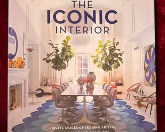 The Iconic Interior: Private Spaces of Leading Artists, Architects, and Designers Coffee Table Book. 