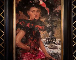 Jeffrey Watts, "Young Debutant," Oil on Canvas. Signed by Artist. Measurements to come!