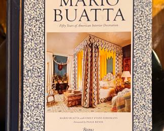 Mario Buatta Coffee Table Book. 