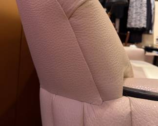 Art Deco Sofa with Channel Sides. Some Wear & Tear on Right Facing Cushion and Side of Sofa. Measurements to Come. Photo 5 of 7.