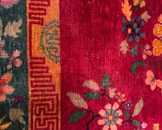 Art Deco Peking Rug. Measures 11' 6" x 8' 8". Photo 4 of 5. 