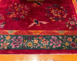 Art Deco Peking Rug. Measures 11' 6" x 8' 8". Photo 2 of 5. 