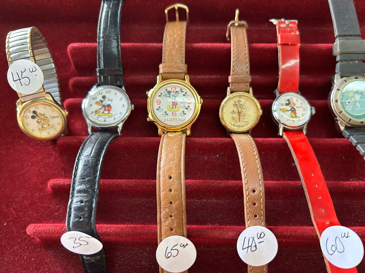 Vintage Mickey Mouse watches
