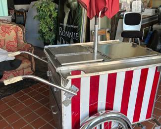 Hot dog cart, clean and excellent working condition $750
