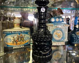 Vintage liquor bottles