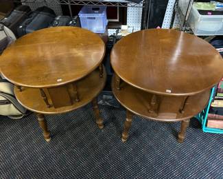 Mid century end tables