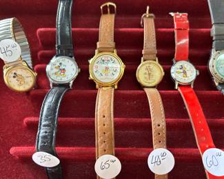 Vintage Mickey Mouse watches