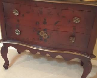 Hand painted chest