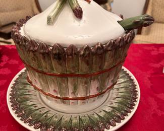 asparagus soup tureen