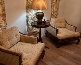 fabulous mid century low chairs