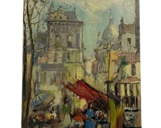 12x24 Inch Street Side Painting