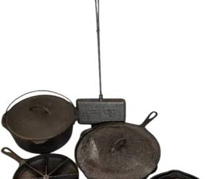 Lodge Cast Iron Dutch Oven, Cornbread Pan, Skillets
