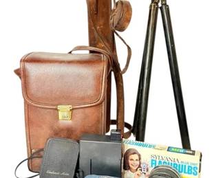 Antique Tripod And More Vintage Camera Accessories
