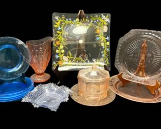 Pink Depression Glass More