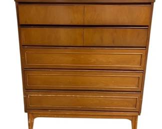 MCM 5Drawer Highboy Dresser