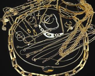 GoldToned Costume Jewelry