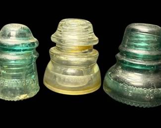 Hemingray Electrical Glass Insulators