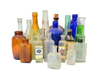 Antique Glass Bottles