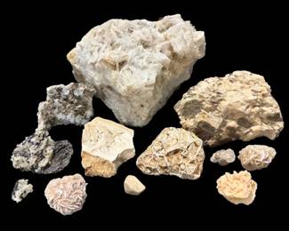 Raw Quartz, Desert Rose, Mineral Clusters