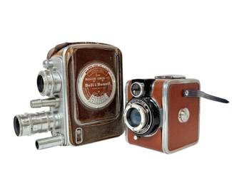 Bell Howell and Ferrania Vintage Cameras