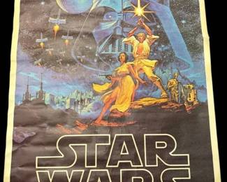 17 x21.5 Vintage Star Wars Poster