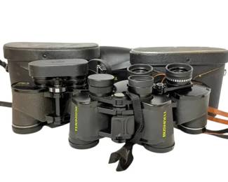 Bushnell, Sears, And Sans Strife Binoculars