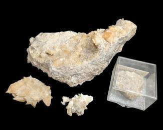 5 X 10 Natural Calcite Cluster More Small Calcite Stones