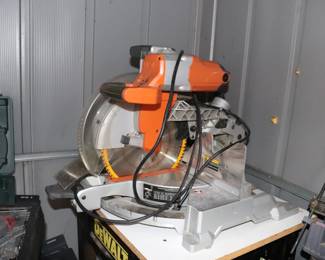 Ridgid 12-Inch Sliding Compound Miter Saw  Power Tools 